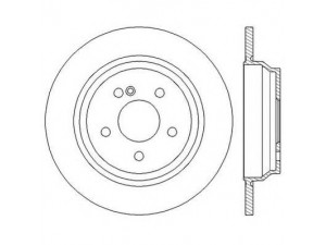 JURID 562566JC stabdžių diskas 
 Stabdžių sistema -> Diskinis stabdys -> Stabdžių diskas
2214230712