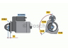 BOSCH 0 001 364 300 starteris
01179595, 117 9595