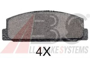 A.B.S. 36571 OE stabdžių trinkelių rinkinys, diskinis stabdys 
 Techninės priežiūros dalys -> Papildomas remontas
MB238250, FA67-49-280, FB06-49-280