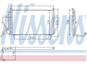 NISSENS 94007 kondensatorius, oro kondicionierius 
 Oro kondicionavimas -> Kondensatorius
6453.C7, 6455.W5