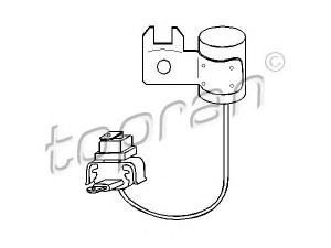 TOPRAN 101 402 kondensatorius, uždegimas 
 Kibirkšties / kaitinamasis uždegimas -> Degimo skirstytuvas/dalys
055 905 295, 060 905 295, 055 905 295