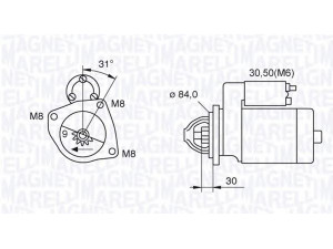 MAGNETI MARELLI 063521093070 starteris 
 Elektros įranga -> Starterio sistema -> Starteris
500307724, 504086888, 69502571