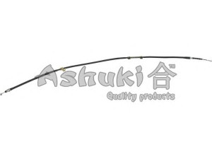 ASHUKI HRK12858 trosas, stovėjimo stabdys 
 Stabdžių sistema -> Valdymo svirtys/trosai
0K9B2-44-410