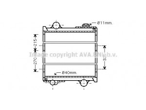 AVA QUALITY COOLING RE2038 radiatorius, variklio aušinimas
7700055181