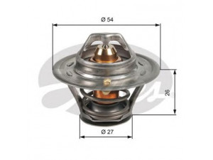 GATES TH09474G1 termostatas, aušinimo skystis 
 Aušinimo sistema -> Termostatas/tarpiklis -> Thermostat
0098463638, 4739264, 98463638, 0098463638