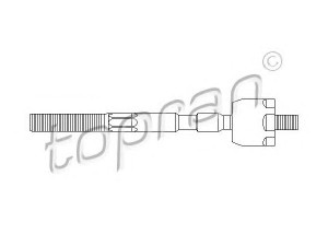 TOPRAN 700 541 vidinė skersinė vairo trauklė 
 Vairavimas -> Vairo mechanizmo sujungimai
6001 547 606, 6001 550 441