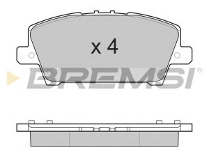 BREMSI BP3245 stabdžių trinkelių rinkinys, diskinis stabdys 
 Techninės priežiūros dalys -> Papildomas remontas
45022S5BE00, 45022SMGE00, 45022SMGE01