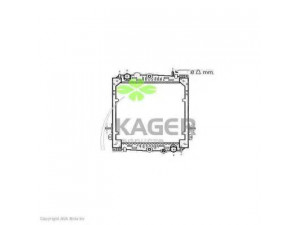 KAGER 31-2131 radiatorius, variklio aušinimas 
 Aušinimo sistema -> Radiatorius/alyvos aušintuvas -> Radiatorius/dalys
1265520, 1265522, 1341957