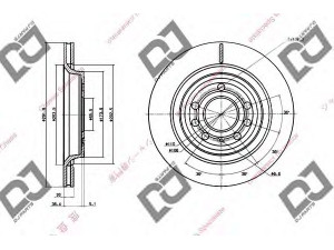 DJ PARTS BD1407 stabdžių diskas 
 Stabdžių sistema -> Diskinis stabdys -> Stabdžių diskas
569114, 93171778