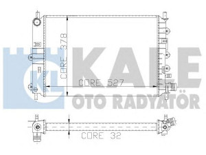 KALE OTO RADYATÖR 103400 radiatorius, variklio aušinimas 
 Aušinimo sistema -> Radiatorius/alyvos aušintuvas -> Radiatorius/dalys
1 664 633, 6 912 233, 6 912 237