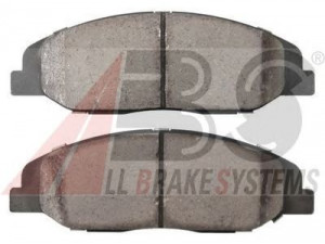 A.B.S. 38426 stabdžių trinkelių rinkinys, diskinis stabdys 
 Techninės priežiūros dalys -> Papildomas remontas
25814699