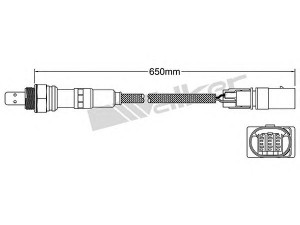 WALKER PRODUCTS 250-25017 lambda jutiklis 
 Elektros įranga -> Jutikliai
55214916, 03L906262A, 04E906262E