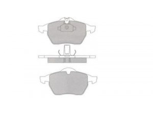 AISIN ASN-2221 stabdžių trinkelių rinkinys, diskinis stabdys
1605912, 4778254, 90512037
