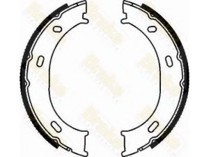 Brake ENGINEERING SH2580 stabdžių trinkelių komplektas, stovėjimo stabdis 
 Stabdžių sistema -> Rankinis stabdys
0024205820, 0034201420, 0034203420