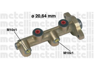 METELLI 05-0117 pagrindinis cilindras, stabdžiai 
 Stabdžių sistema -> Pagrindinis stabdžių cilindras
3476971, 3488811, 558006, 558070