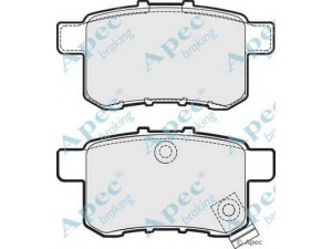 APEC braking PAD1763 stabdžių trinkelių rinkinys, diskinis stabdys 
 Techninės priežiūros dalys -> Papildomas remontas
43022TA0A70, 43022TL1G01