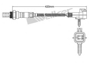 WALKER PRODUCTS 250-24470 lambda jutiklis 
 Variklis -> Variklio elektra
12611127