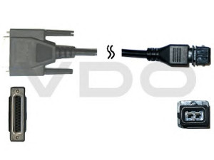 VDO A2C59513470 OBD kabelis, savidiagnostikos blokas