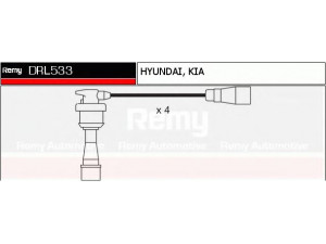 DELCO REMY DRL533 uždegimo laido komplektas 
 Kibirkšties / kaitinamasis uždegimas -> Uždegimo laidai/jungtys
27501-22A00