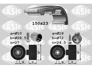 SASIC 1756052 paskirstymo diržo komplektas 
 Techninės priežiūros dalys -> Papildomas remontas
06A198119B, 06A198119B, 06A198119B