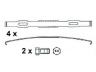 DURON DCV4377B stabdžių trinkelių rinkinys, diskinis stabdys 
 Techninės priežiūros dalys -> Papildomas remontas
20568712, 20568715, 213 525 73