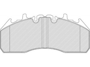 FERODO FCV1989BFE stabdžių trinkelių rinkinys, diskinis stabdys 
 Techninės priežiūros dalys -> Papildomas remontas
205 687 11, 205 687 14, 20568711