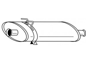 AKS DASIS SG49413 vidurinis duslintuvas