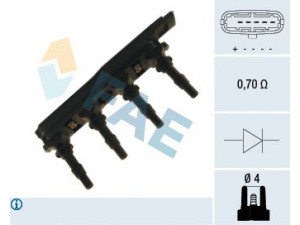 FAE 80224 ritė, uždegimas 
 Kibirkšties / kaitinamasis uždegimas -> Uždegimo ritė
1208008, 91 19 567, 09119567, 90536194