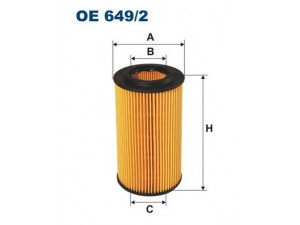 FILTRON OE649/2 alyvos filtras 
 Techninės priežiūros dalys -> Techninės priežiūros intervalai
11422247018, LRF100150, LRF100150L