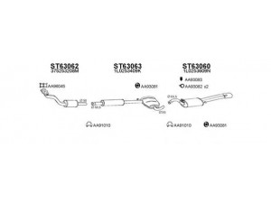 VENEPORTE 630145 išmetimo sistema 
 Išmetimo sistema -> Išmetimo sistema, visa