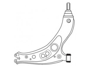 FRAP 3424 vikšro valdymo svirtis
8Z0407153L