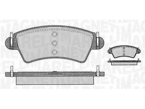 MAGNETI MARELLI 363916060538 stabdžių trinkelių rinkinys, diskinis stabdys 
 Techninės priežiūros dalys -> Papildomas remontas
425152