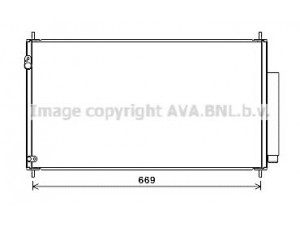 AVA QUALITY COOLING HD5290 kondensatorius, oro kondicionierius