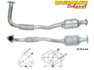 MAGNAFLOW 81209 katalizatoriaus keitiklis 
 Išmetimo sistema -> Katalizatoriaus keitiklis
96314233