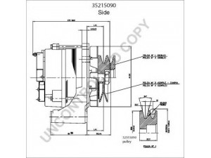 PRESTOLITE ELECTRIC 35215090 kintamosios srovės generatorius