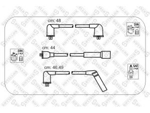 STELLOX 10-30040-SX uždegimo laido komplektas 
 Kibirkšties / kaitinamasis uždegimas -> Uždegimo laidai/jungtys
96256433, 96518123