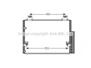 AVA QUALITY COOLING TO5563D kondensatorius, oro kondicionierius 
 Oro kondicionavimas -> Kondensatorius
884600K010, 884600K080