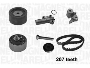 MAGNETI MARELLI 341305460000 paskirstymo diržo komplektas 
 Techninės priežiūros dalys -> Papildomas remontas
