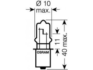 OSRAM 64130 lemputė, priekinis žibintas