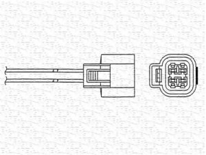 MAGNETI MARELLI 460000165010 lambda jutiklis 
 Variklis -> Variklio elektra
MD182691, MD182691