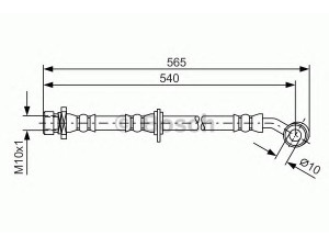 BOSCH 1 987 481 561 stabdžių žarnelė 
 Stabdžių sistema -> Stabdžių žarnelės
01465-SNA-A01, 01465-SNA-A02