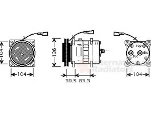 VAN WEZEL 2800K093 kompresorius, oro kondicionierius 
 Oro kondicionavimas -> Kompresorius/dalys
98462948