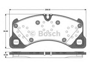 BOSCH 0 986 TB3 087 stabdžių trinkelių rinkinys, diskinis stabdys 
 Techninės priežiūros dalys -> Papildomas remontas
955 351 939 61, 955 351 939 62