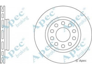 APEC braking DSK2519 stabdžių diskas 
 Dviratė transporto priemonės -> Stabdžių sistema -> Stabdžių diskai / priedai
3D0615601E, 4E0615601, 4E0615601E