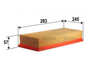 VALEO 585207 oro filtras 
 Techninės priežiūros dalys -> Techninės priežiūros intervalai
835607, 835608, 835609, 835617