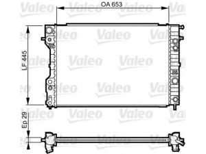 VALEO 731841 radiatorius, variklio aušinimas 
 Aušinimo sistema -> Radiatorius/alyvos aušintuvas -> Radiatorius/dalys
6302006, 52463050, 6302006