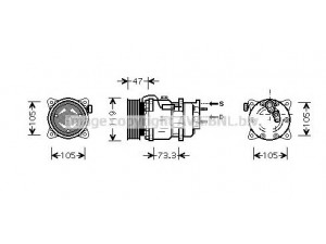 AVA QUALITY COOLING PEK242 kompresorius, oro kondicionierius 
 Oro kondicionavimas -> Kompresorius/dalys
6453VL, 6453YG, 6453KW, 6453LA