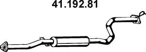 EBERSPÄCHER 41.192.81 vidurinis duslintuvas 
 Išmetimo sistema -> Duslintuvas
18220-SR2-307, 18220-SR2-A71