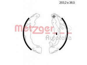 METZGER MG 124 stabdžių trinkelių komplektas 
 Techninės priežiūros dalys -> Papildomas remontas
1606631180, 4241.P1, 1606631180