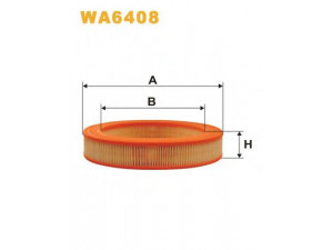 WIX FILTERS WA6408 oro filtras 
 Filtrai -> Oro filtras
133, 93152341, PC399, PC524, H101003